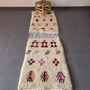 GobekUsa Moroccan Handmade Small Beni Ouarain rug 1.10m / 80cm