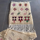 GobekUsa Moroccan Handmade Small Beni Ouarain rug 1.10m / 80cm
