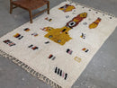 GobekUsa Moroccan Handmade Traditional Azilal Carpet 242 X 154 Cm