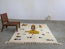GobekUsa Moroccan Handmade Traditional Azilal Carpet 242 X 154 Cm