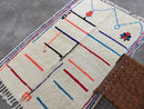 GobekUsa Moroccan Handmade Traditional Azilal Rug 231 X 160 Cm.