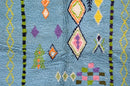 GobekUsa Moroccan Handmade Traditional Azilal Rug 236 X 160 Cm