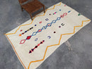 GobekUsa Moroccan Handmade Traditional Azilal Rug 246 X 143 Cm