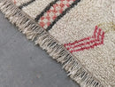GobekUsa Moroccan Handmade Traditional Azilal Rug 250 X 155 Cm