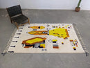 GobekUsa Moroccan Handmade Traditional Azilal Rug 250 x 162 cm