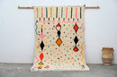 GobekUsa Moroccan Handmade Traditional Azilal Rug 251 X 152 Cm