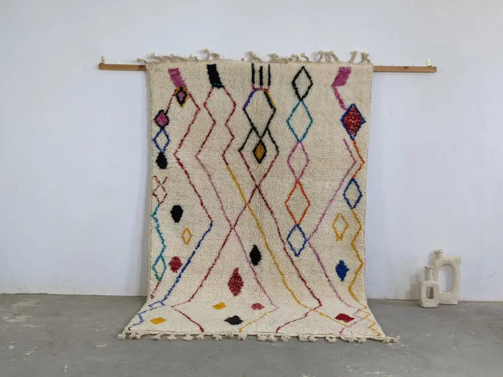 GobekUsa Moroccan Handmade Traditional Azilal Rug 252 X 160 Cm