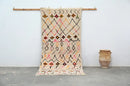 GobekUsa Moroccan Handmade Traditional Azilal Rug 258 X 120 Cm