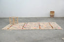 GobekUsa Moroccan Handmade Traditional Azilal Rug 258 X 120 Cm