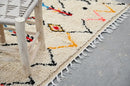 GobekUsa Moroccan Handmade Traditional Azilal Rug 260 X 145 Cm