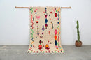 GobekUsa Moroccan Handmade Traditional Azilal Rug 262 X 142 Cm