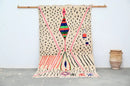 GobekUsa Moroccan Handmade Traditional Azilal Rug 264 X 150 Cm