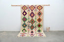 GobekUsa Moroccan Handmade Traditional Azilal Rug 267 X 150 Cm