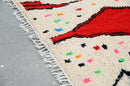 GobekUsa Moroccan Handmade Traditional Azilal Rug 270 X 157 Cm