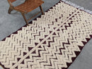 GobekUsa Moroccan Handmade Traditional Beni Ouarain Rug 252 X 137 Cm
