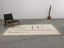 GobekUsa Moroccan Handmade Traditional Beni Ouarain Rug 258 X 164 cm
