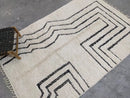 GobekUsa Moroccan Handmade Traditional Beni Ouarain Rug 285 X 194 cm