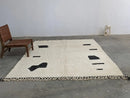 GobekUsa Moroccan Handmade Traditional Beni Ouarain Rug 290 X 210 Cm