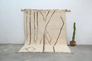 GobekUsa Moroccan Handmade Traditional Beni Ouarain Rug 290 X 214 cm