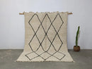 GobekUsa Moroccan Handmade Traditional Beni Ouarain Rug 292 X 202 cm