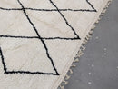 GobekUsa Moroccan Handmade Traditional Beni Ouarain Rug 292 X 202 cm