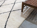 GobekUsa Moroccan Handmade Traditional Beni Ouarain Rug 292 X 202 cm