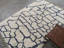 GobekUsa Moroccan Handmade Traditional Beni Ouarain Rug 297 X 208 Cm
