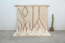 GobekUsa Moroccan Handmade Traditional Beni Ouarain Rug 300 X 210 Cm