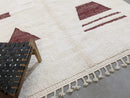 GobekUsa Moroccan Handmade Traditional Beni Ouarain Rug 303 X 214 Cm