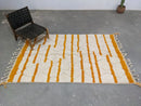 GobekUsa Moroccan Handmade Traditional Berber Beni Ouarain Rug 248 X 158 Cm