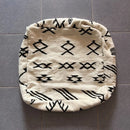 GobekUsa Moroccan Handmade Traditional Pouf 60cm X 60cm X 20cm
