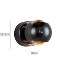 GobekUsa Moroccan Modern Black Brass LED Wall Lamp
