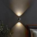 GobekUsa Moroccan Modern Black Brass LED Wall Lamp