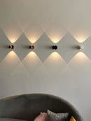 GobekUsa Moroccan Modern Black Brass LED Wall Lamp