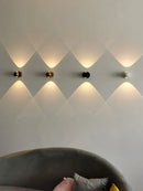 GobekUsa Moroccan Modern Black Brass LED Wall Lamp