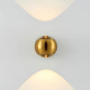 GobekUsa Moroccan Modern Black Brass LED Wall Lamp