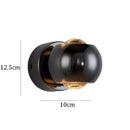 GobekUsa Moroccan Modern Black Brass LED Wall Lamp