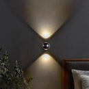GobekUsa Moroccan Modern Black Brass LED Wall Lamp