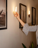 GobekUsa Moroccan Rechargeable Battery Operated Wall Sconce