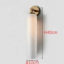 GobekUsa Moroccan Title: Sleek Glass Wall Sconce