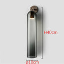 GobekUsa Moroccan Title: Sleek Glass Wall Sconce