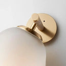 GobekUsa Moroccan Title: Sleek Glass Wall Sconce