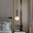GobekUsa Moroccan Title: White Marble Hanging Lamp