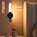 Modern black motion sensor battery operated wall lamp bedroom light by Decorbites
