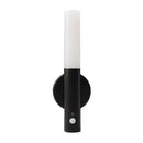Modern black motion sensor battery operated wall lamp bedroom light by Decorbites