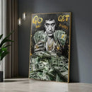 Tony montana go and get yours canvas wall art living room decor by Decorbites