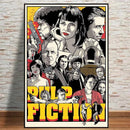 GobekUsa Movie Pulp Fiction Canvas Wall Art