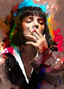 GobekUsa Movie Pulp Fiction Canvas Wall Art