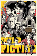 GobekUsa Movie Pulp Fiction Canvas Wall Art