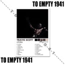 Travis scott and jack skellington framed album covers poster bedroom by Decorbites
